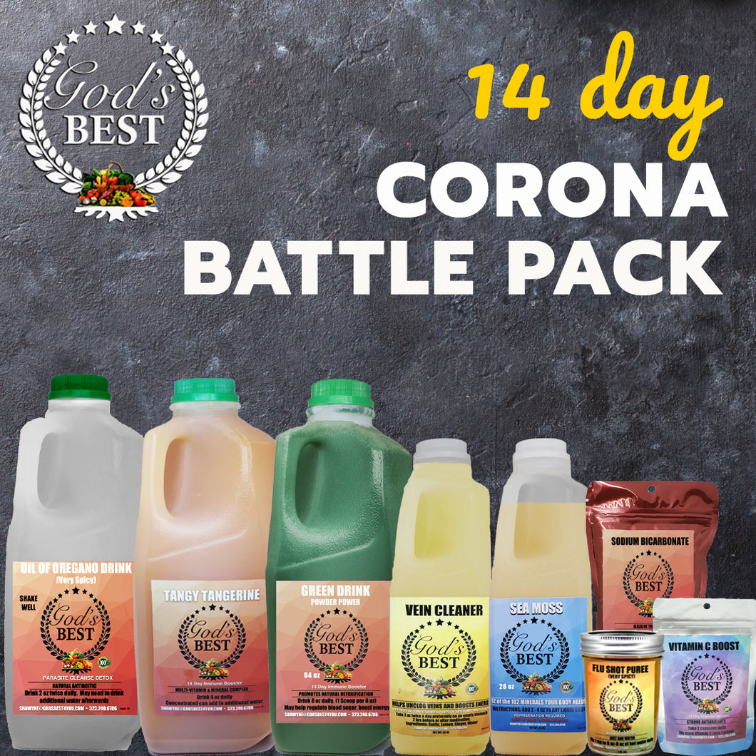 14 Day Corona Immune Boosting Battle Pack