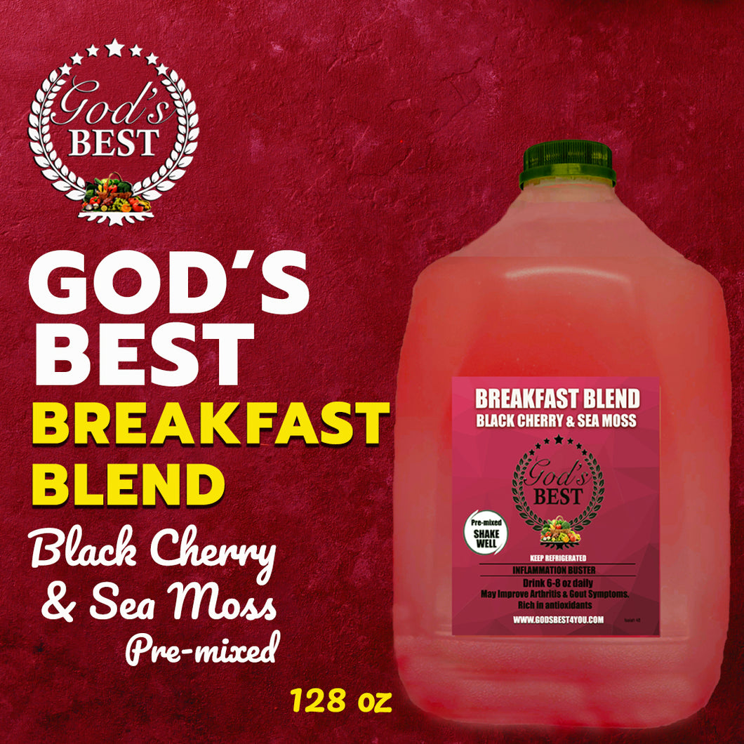 God's Best Breakfast Blend: Black Cherry & Sea Moss