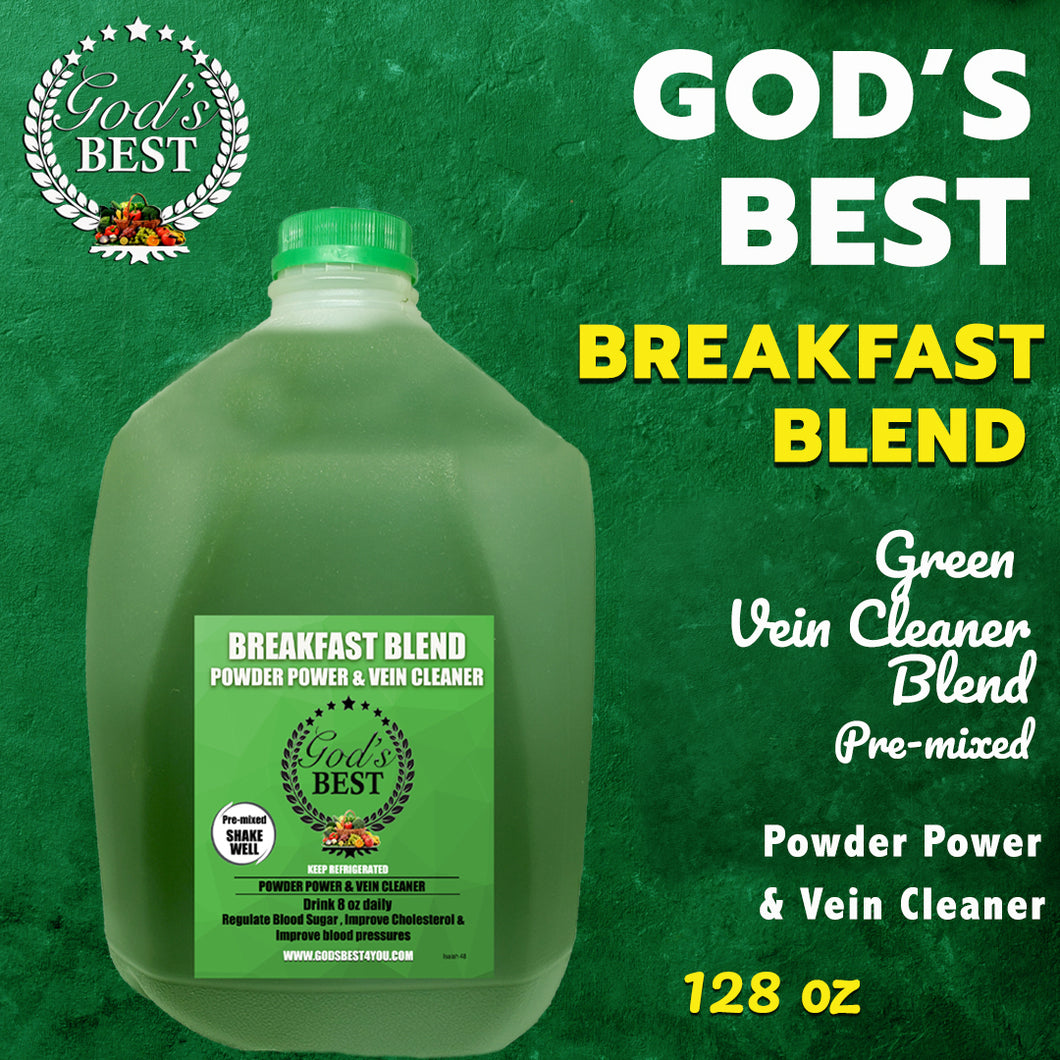 God's Best Breakfast Blend: Green Vein Cleaner