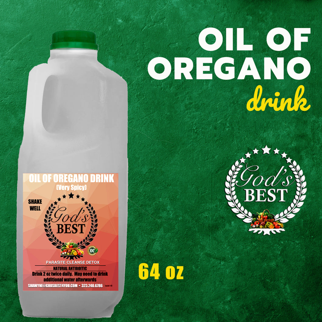 Oil of Oregano Drink