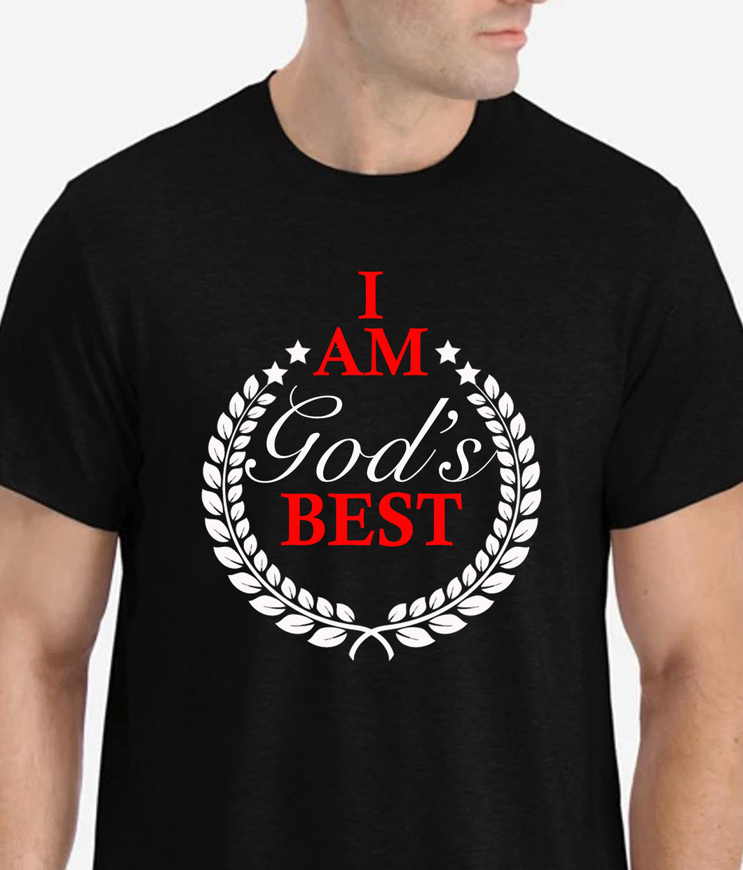I Am God's Best Crew-Neck
